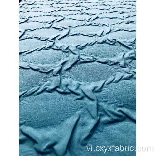 polyester microfiber vải bong bóng kết hợp